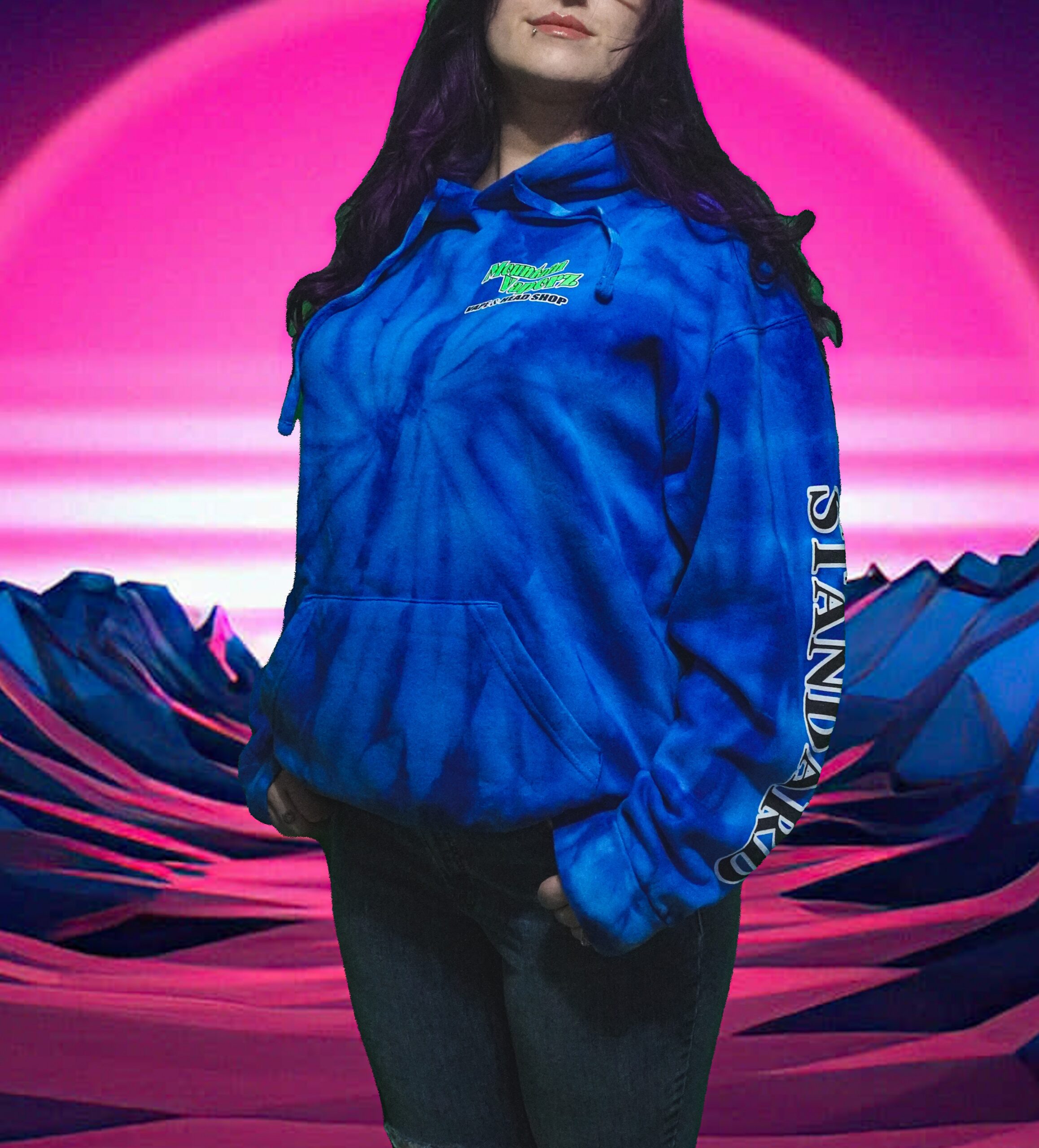 Bluehoodie 1 Mv-Hoodie - Image 1
